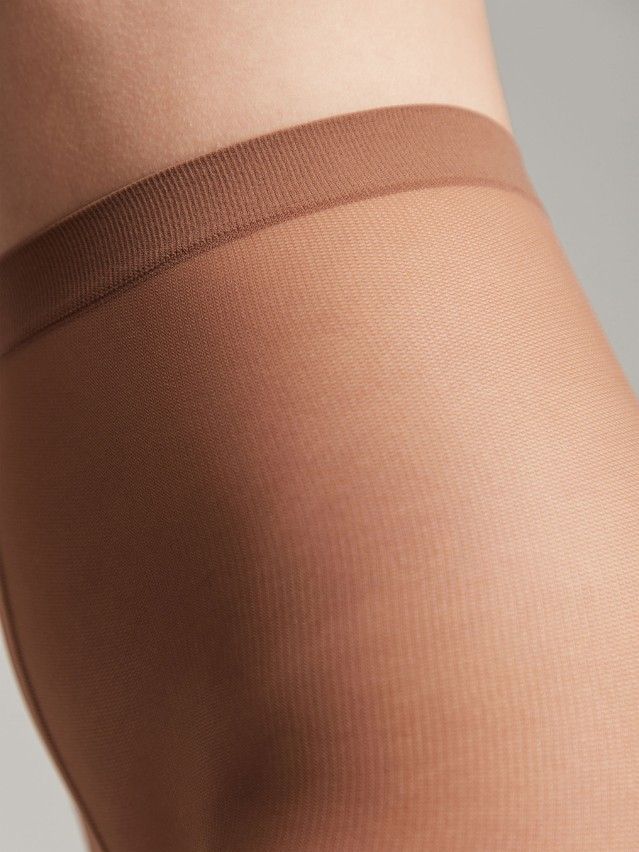 Women's tights CONTE ELEGANT TULLE, s.2, bronz - 2