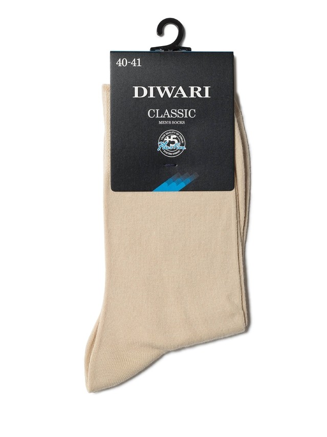 Men's socks DiWaRi CLASSIC, s. 40-41, 000 beige - 2