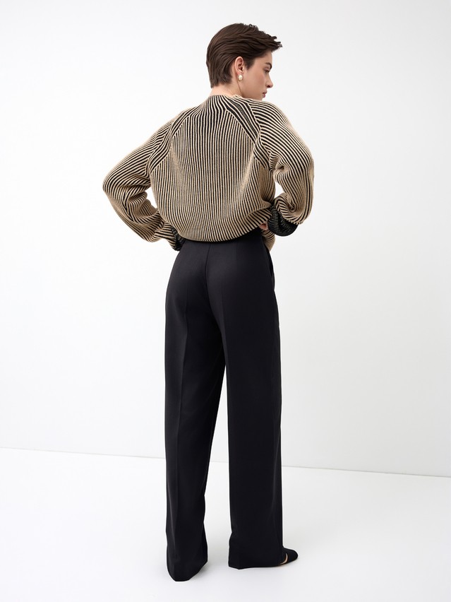 Women's trousers CONTE LBK 3257, s.164-84-90, black - 3