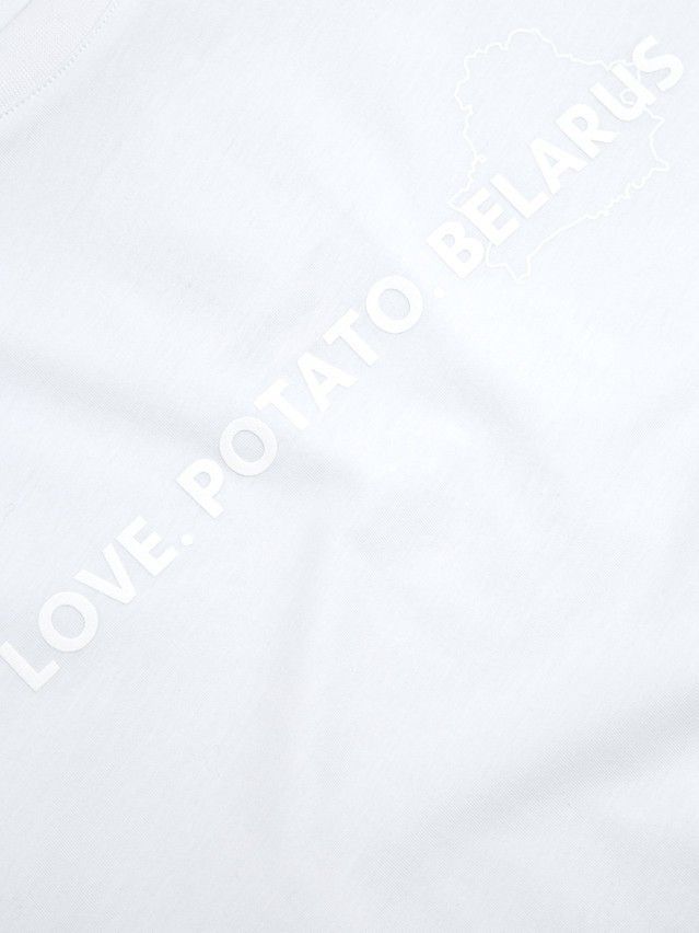 Women's polo neck shirt CONTE ELEGANT LD 3029, s.170-92, white-potato - 8