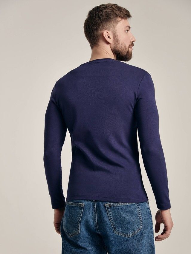 Men's polo neck shirt DiWaRi MD 695, s.170,176-100, navy - 4
