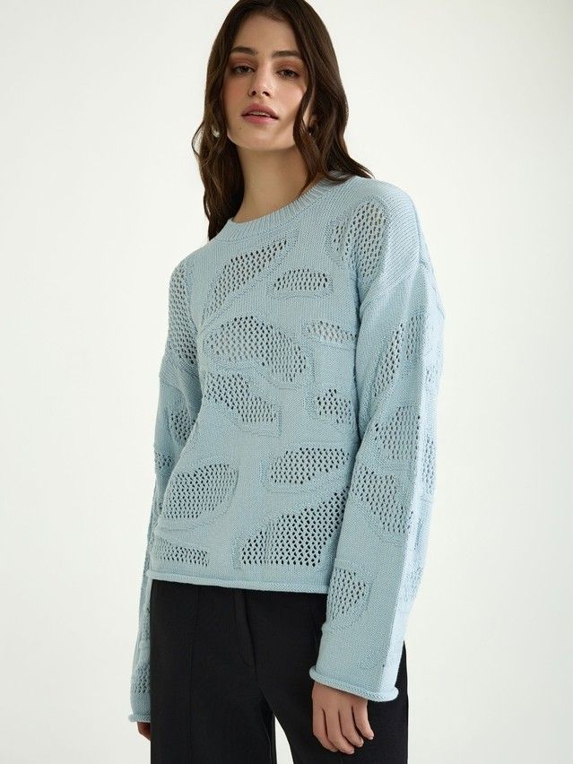 Women's pullover CONTE ELEGANT LDK2438, s.170-84, light blue - 2