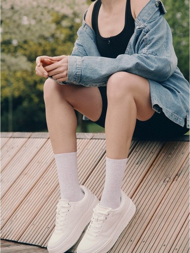 Women's socks CONTE ELEGANT ACTIVE, s.23, 000 light grey - 1