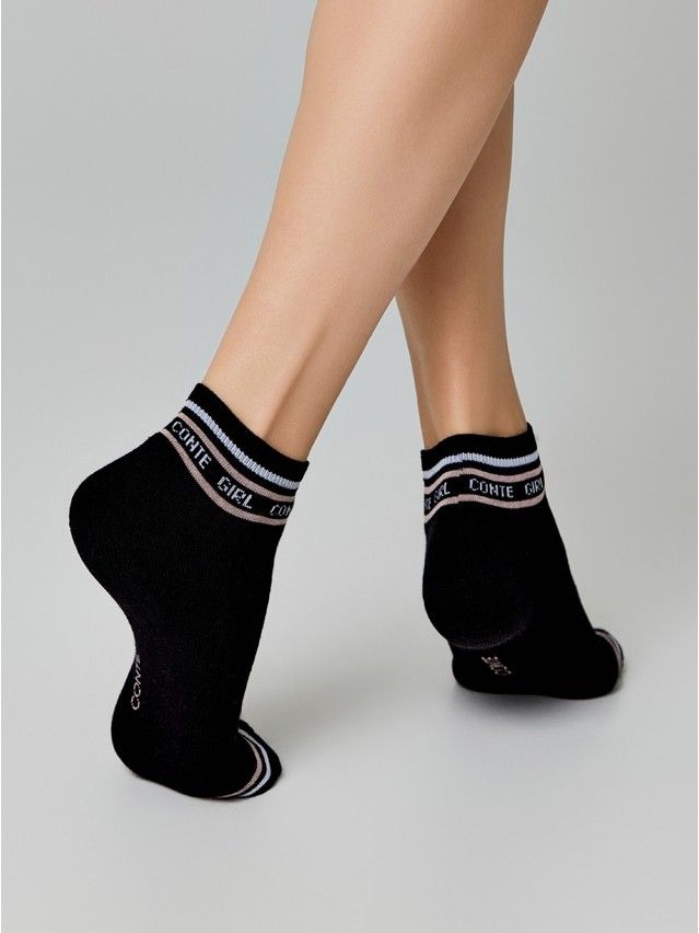 Women's socks CONTE ELEGANT ACTIVE, s.23-25, 572 black - 3