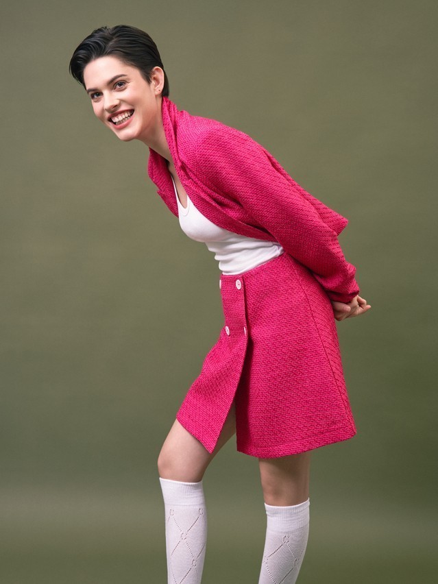 Women's skirt CONTE LU 3274, s.170-90, pink - 5