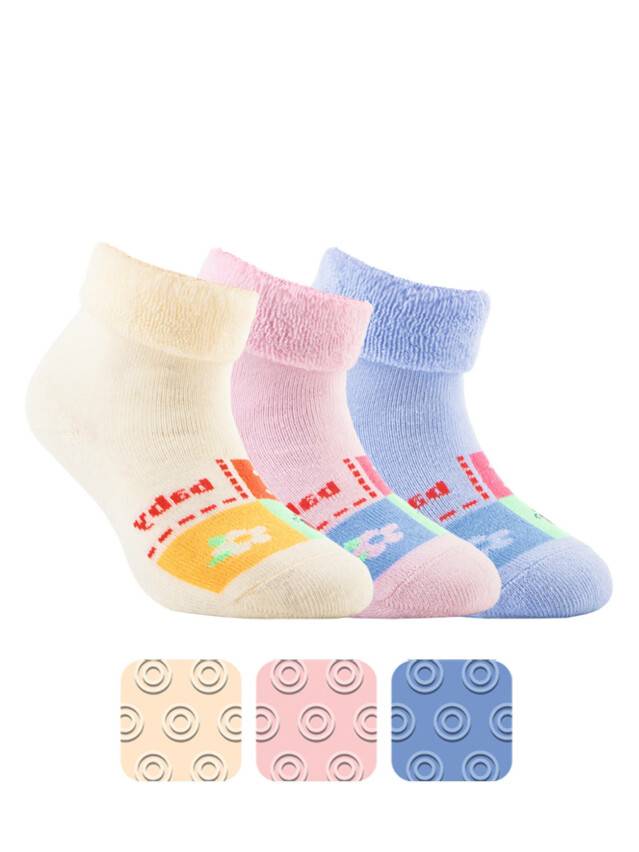 Children's socks CONTE-KIDS SOF-TIKI, s.18-20, 104 pale violet - 1