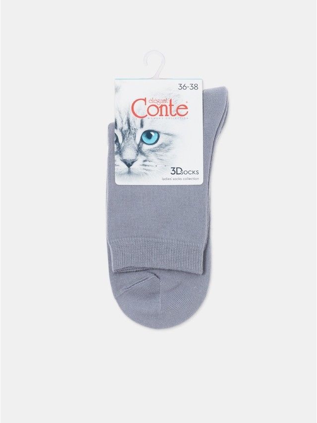 Women's socks CONTE ELEGANT 3DSOCKS, s.23-25, 000 grey - 8