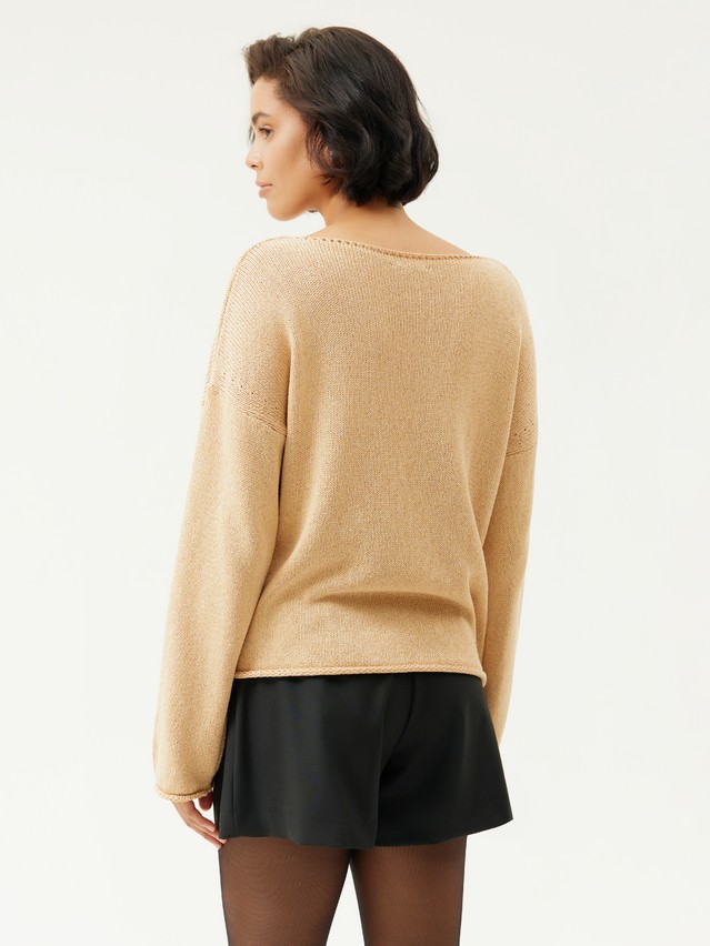 Women's pullover CONTE LDK25162, s.170-84, beige - 2