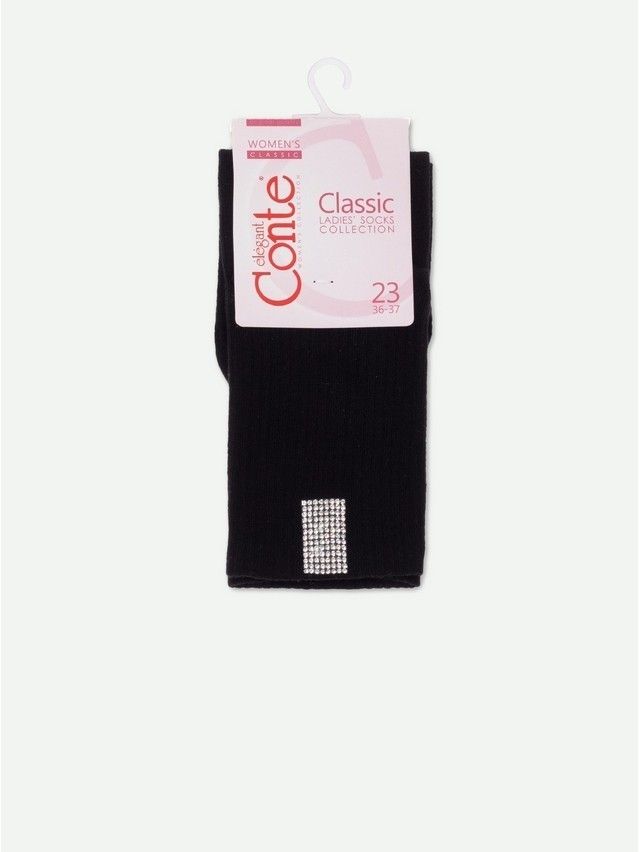 Women's socks CONTE ELEGANT CLASSIC, s.23, 419 black - 5