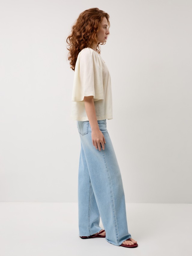 Women's blouse CONTE LBL 3483, s.170-84-90, ecru - 4