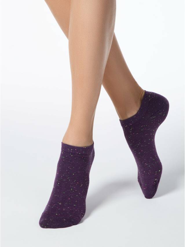 Women's socks CONTE ELEGANT ACTIVE, s.23, 085 aubergine - 1
