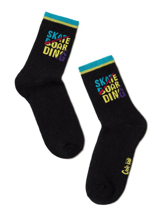 Children's socks CONTE-KIDS SOF-TIKI, s.30-32, 419 black - 1