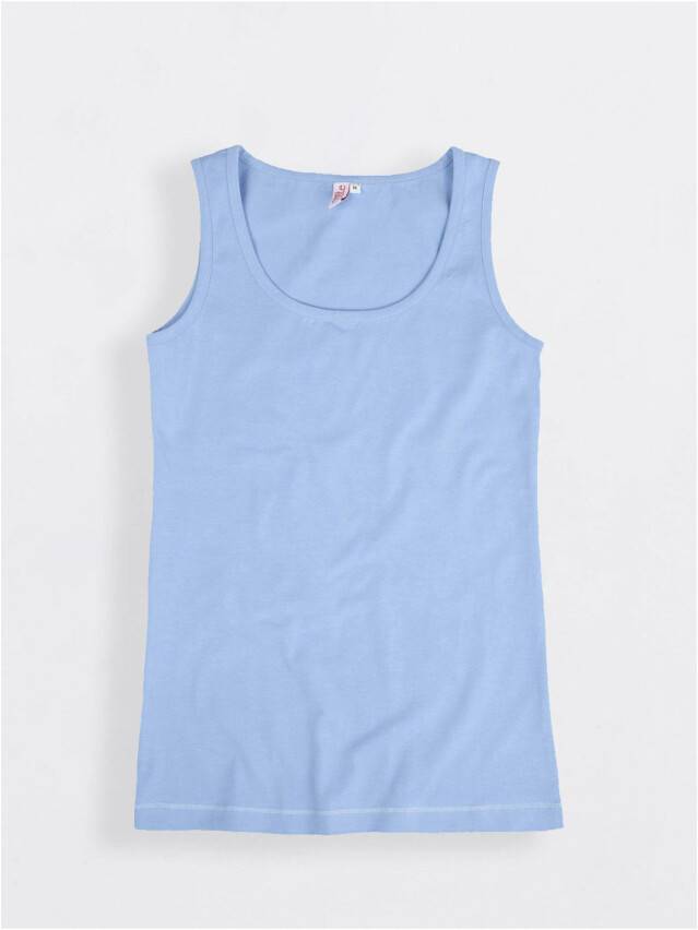 Women's polo neck shirt CONTE ELEGANT LD 526, s.158,164-100, blue - 1