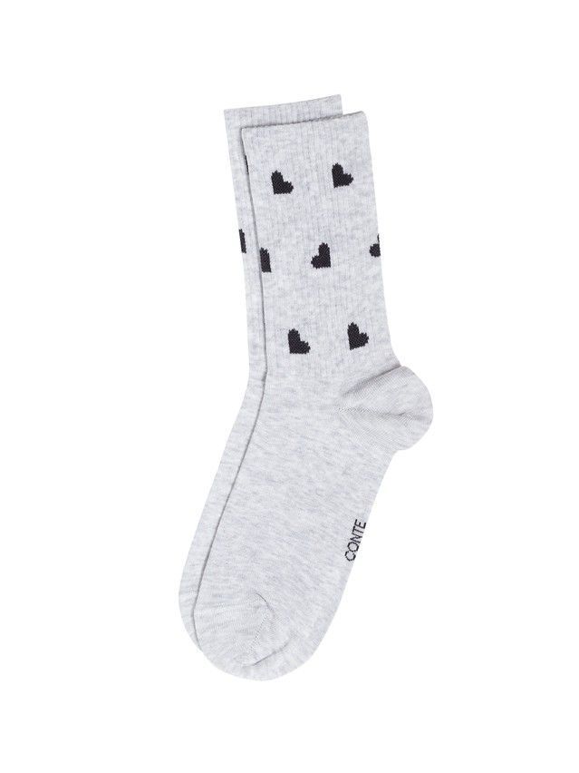 Women's socks CONTE ELEGANT ACTIVE, s.23-25, 708 light grey - 3