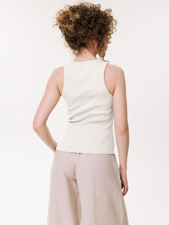 Women's tank top CONTE ELEGANT BASIC COLLECTION LM 5022, s.170-92, ecru - 2