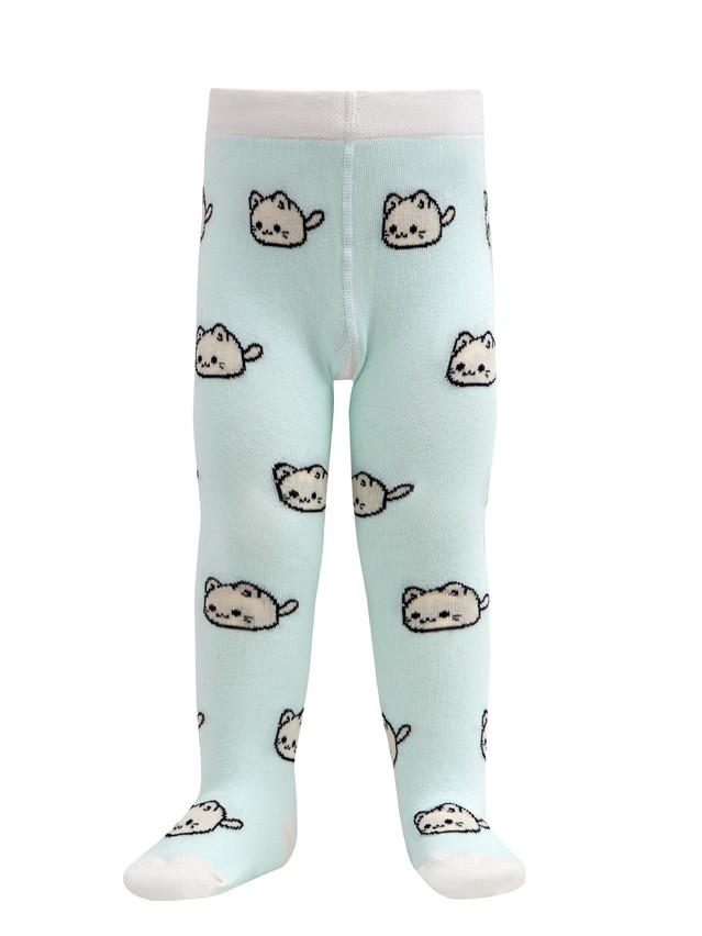 Children's tights CONTE-KIDS TIP-TOP, s.62-74 (12),704 pale turquoise - 2