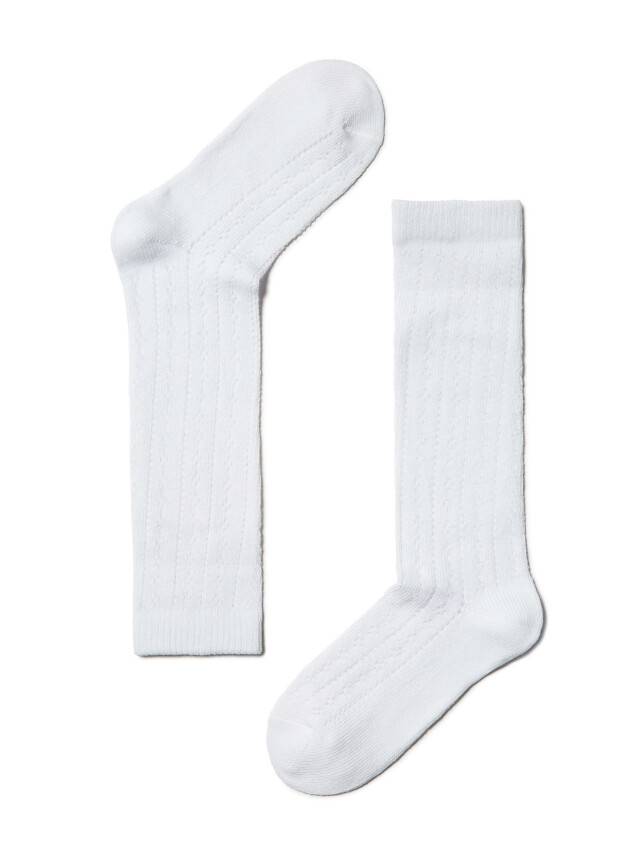 Children's knee high socks CONTE-KIDS MISS, s.16, 026 white - 1