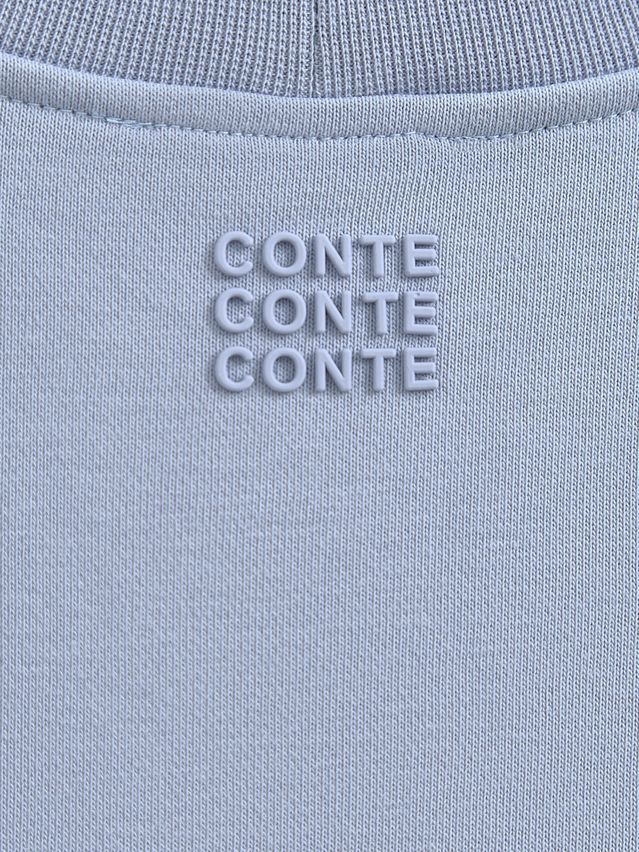 Women's polo neck shirt CONTE LD 3370, s.170-88, denim blue - 7