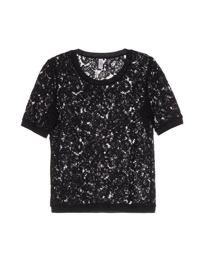 Women's polo neck shirt CONTE ELEGANT LD 737, s.170-100, black - 2