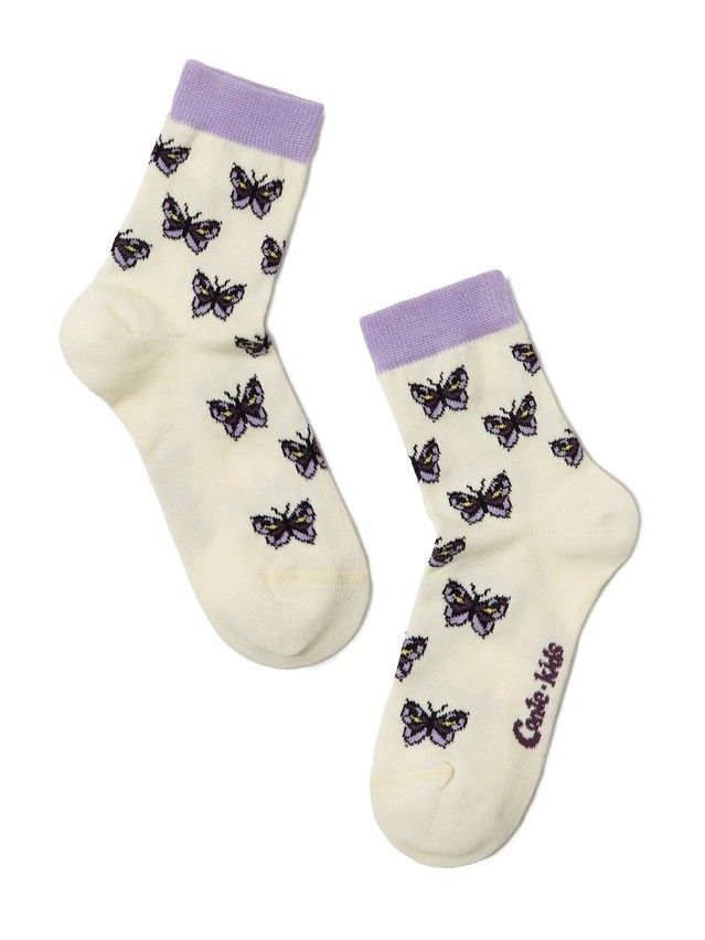 Children's socks CONTE-KIDS TIP-TOP, s.24-26, 408 cream - 4