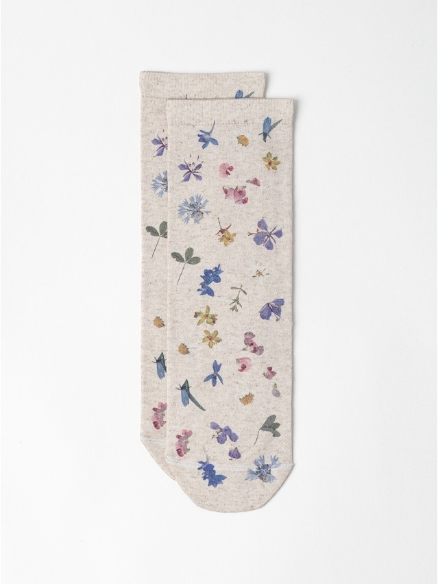 Women's socks CONTE ELEGANT FANTASY, s.23-25, 1145 beige - 3
