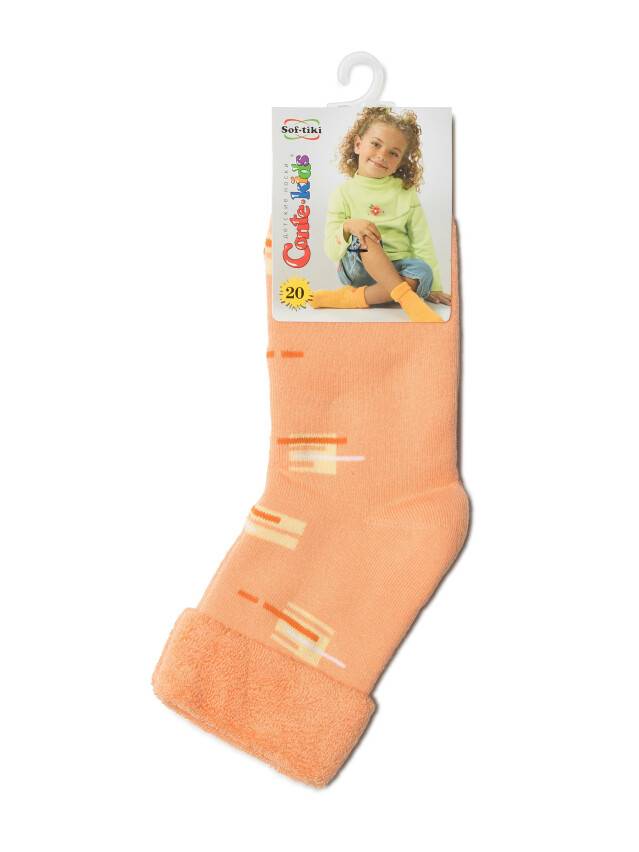 Children's socks CONTE-KIDS SOF-TIKI, s.30-32, 047 peach - 2