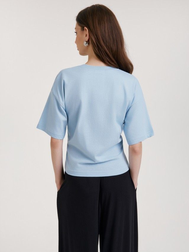 Women's polo neck shirt CONTE LD 3445, s.170-84, blue - 5