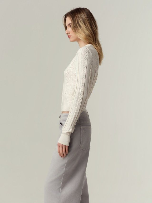 Women’s jacket CONTE ELEGANT LDK2575, s.170-84, ecru - 4