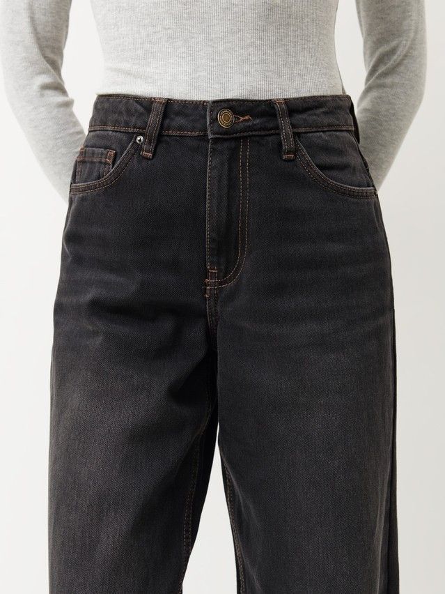 Women's jeans CONTE CON-960, s.164-90, washed black - 6