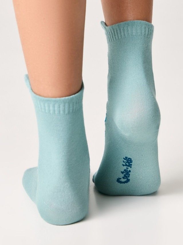 Children's socks CONTE-KIDS TIP-TOP, s.18-20, 320 pale turquoise - 3