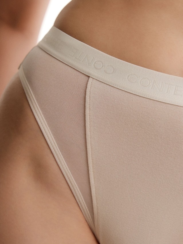 Women's panties CONTE DOUBLE LINES LBR 3549, s.90, beige - 3