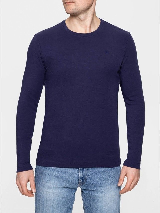 Men's polo neck shirt DiWaRi MD 695, s.170,176-100, navy - 2