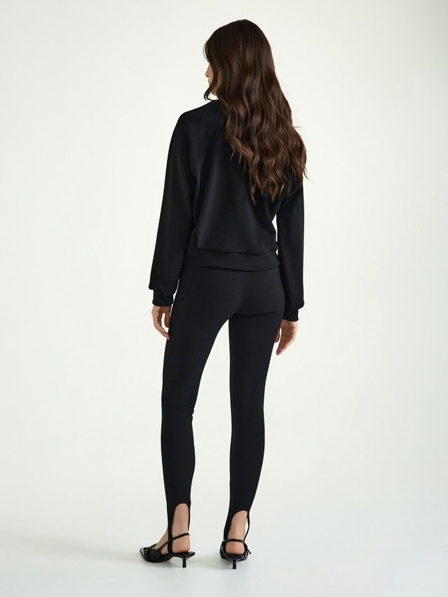 Women's leggings CONTE ELEGANT LLG 3140, s.164-102, black - 3