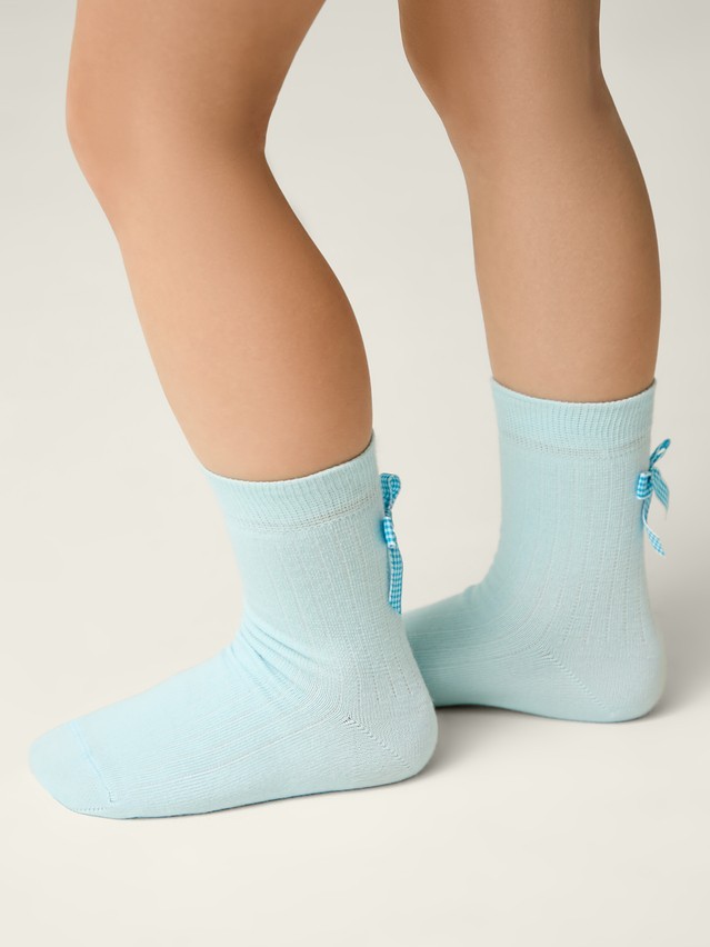 Children's socks CONTE-KIDS TIP-TOP, s.16, 109 pale turquoise - 2