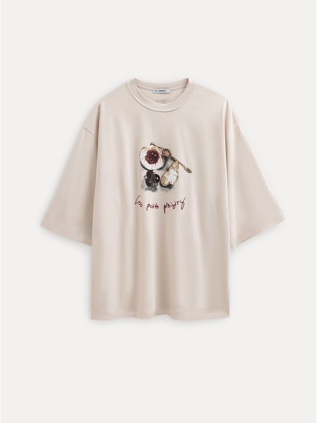 Women's polo neck shirt CONTE LD 3449, s.170-88, beige-dinner - 6