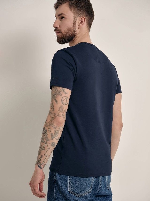 Men's pullover DiWaRi BASIC MF 309-10, s.182,188-104, dark navy - 3