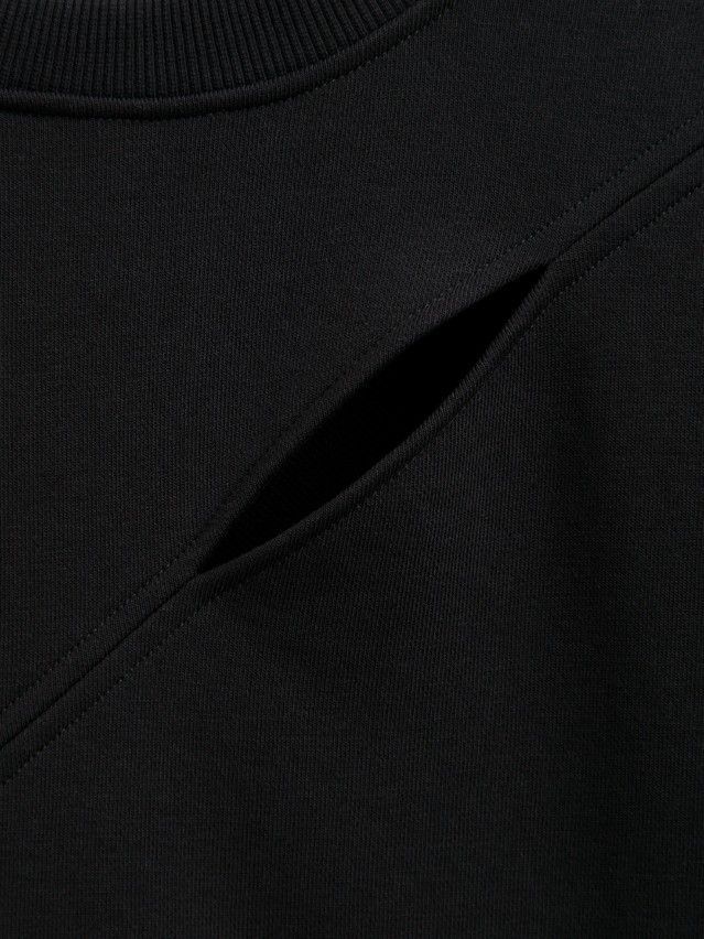 Women's polo neck shirt CONTE ELEGANT LD 3071, s.170-88, black - 3