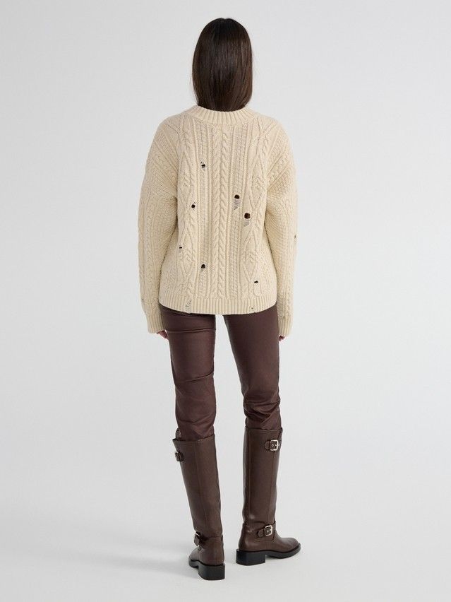Women's pullover CONTE ELEGANT LDK23126, s.170-84, beige - 3