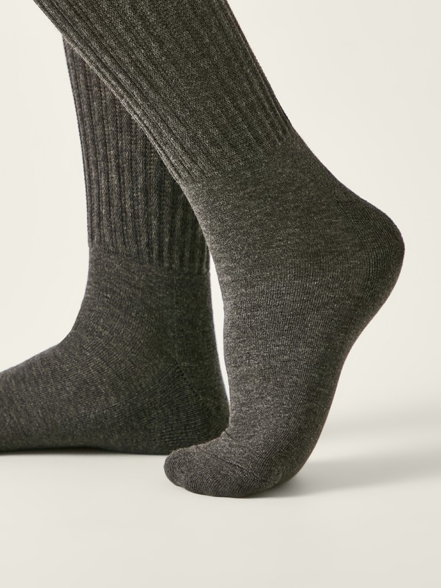 Women's socks CONTE ELEGANT COMFORT, s.23-25, 750 dark grey - 3