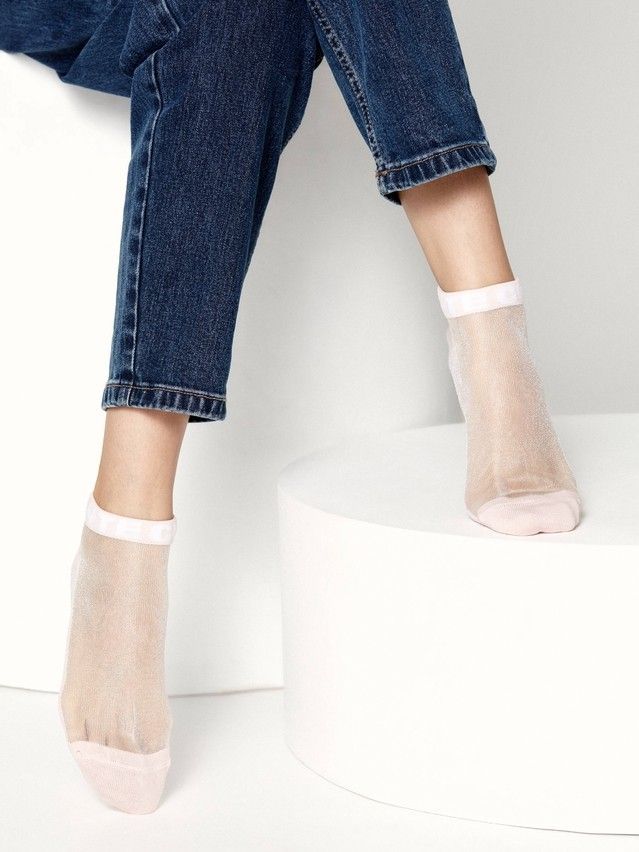 Women's socks CONTE ELEGANT FANTASY, s.23, 231 light pink - 1