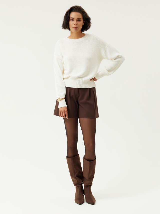 Women's pullover CONTE LDK25163, s.170-84, ecru - 1