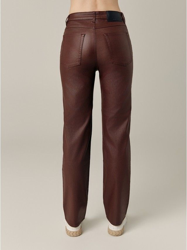 Denim trousers CONTE ELEGANT CON-712, s.170-94, chocolate - 3
