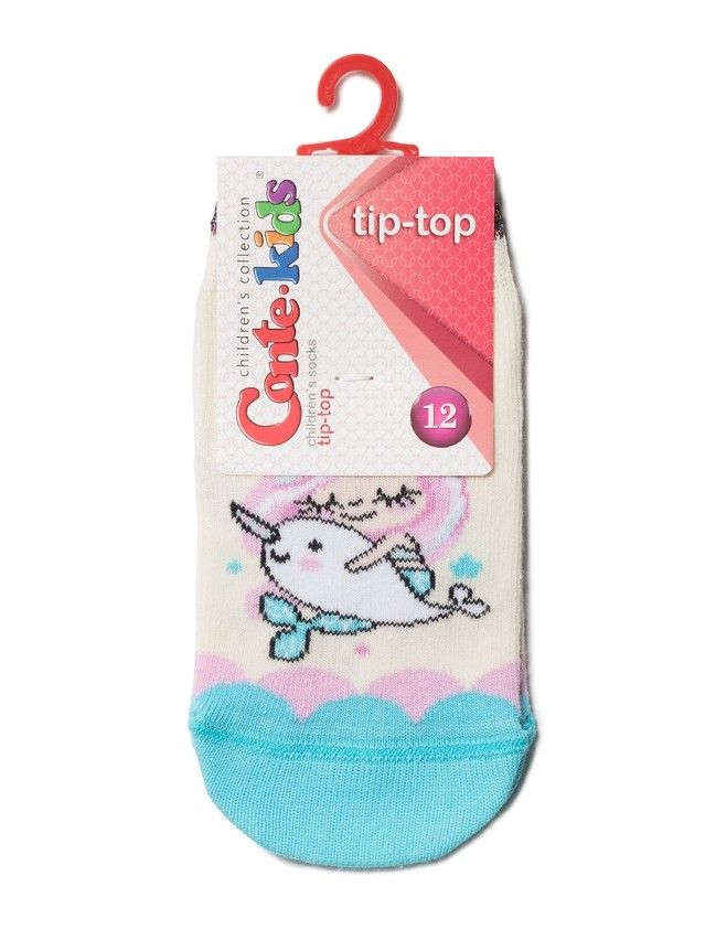 Children's socks TIP-TOP 5S-11SP, size 12, 497 cappuccino - 5