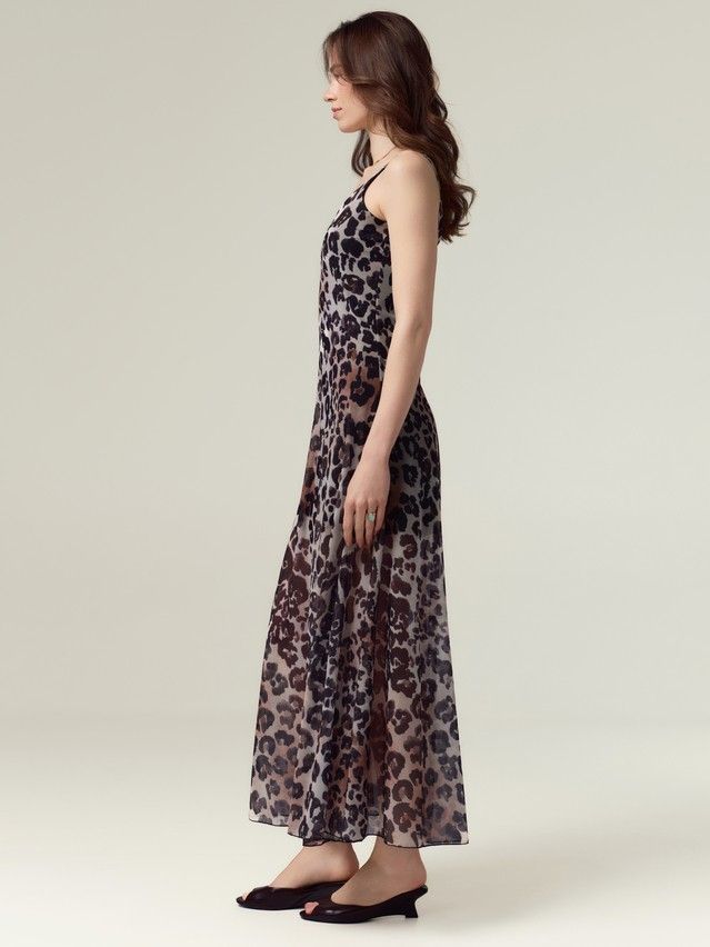 Women's pinafore dress CONTE LSF 3487, s.170-88-94, leopard - 3