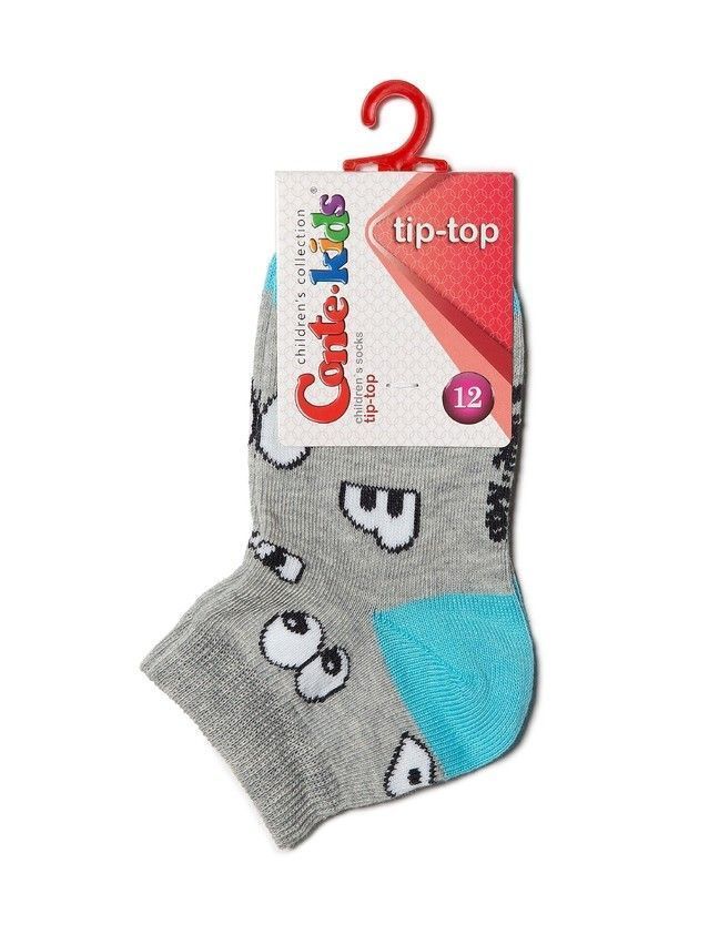 Children's socks CONTE-KIDS TIP-TOP, s.18-20, 297 grey - 2