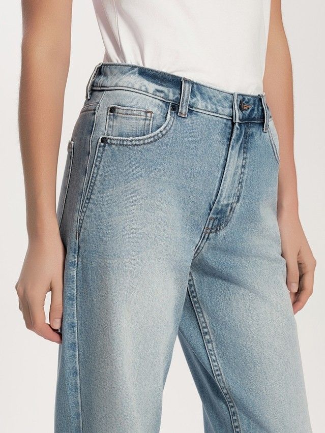 Denim trousers CONTE ELEGANT CON-744, s.170-102, light blue - 8