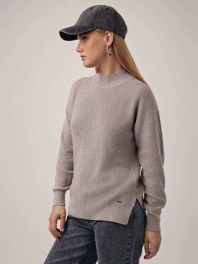 Women's pullover CONTE ELEGANT LDK2388, s.170-84, beige - 2