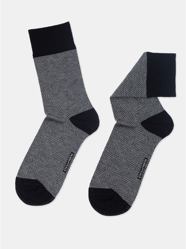 Men's socks DIWARI BAMBOO, s.25, 205 black - 1