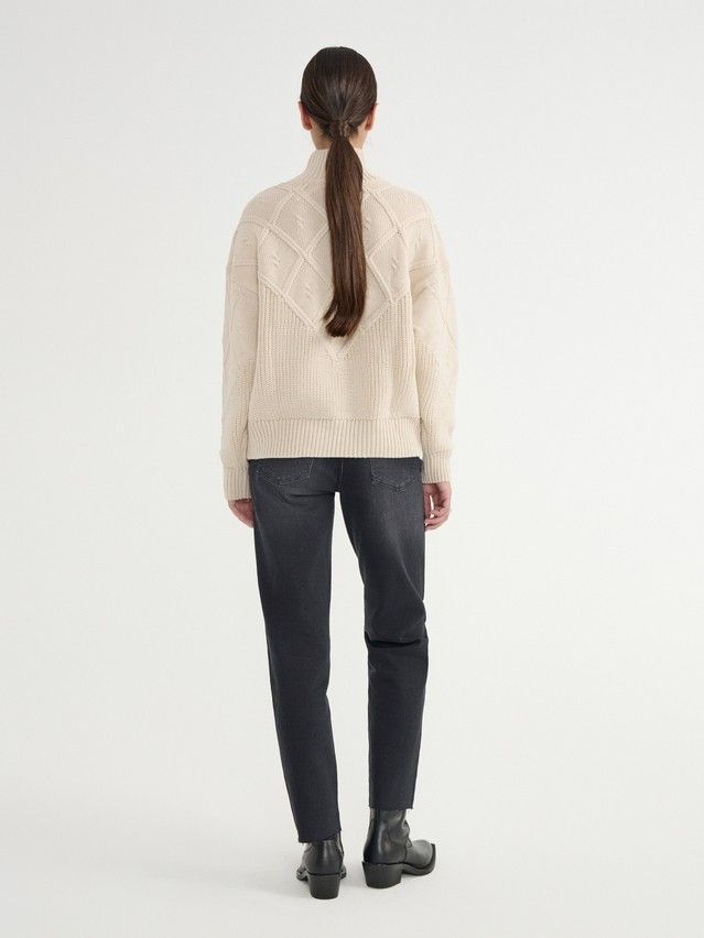 Women's pullover CONTE ELEGANT LDK23104, s.170-84, beige - 7