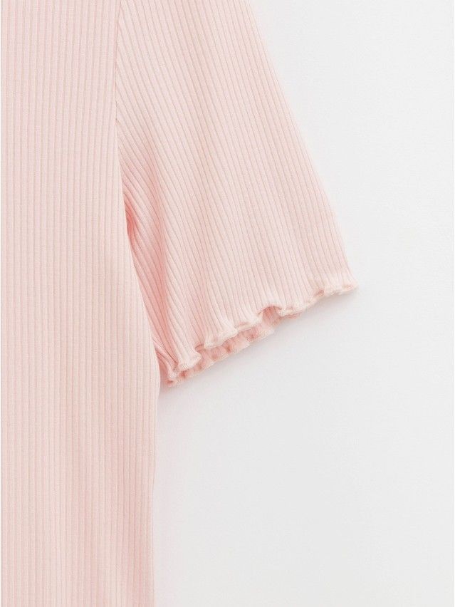 Women's polo neck shirt CONTE ELEGANT LD 1166, s.170-100, light pink - 2